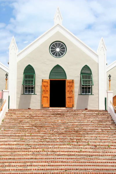 St Peters Anglican Church, St George's, Bermuda — Stock Photo, Image