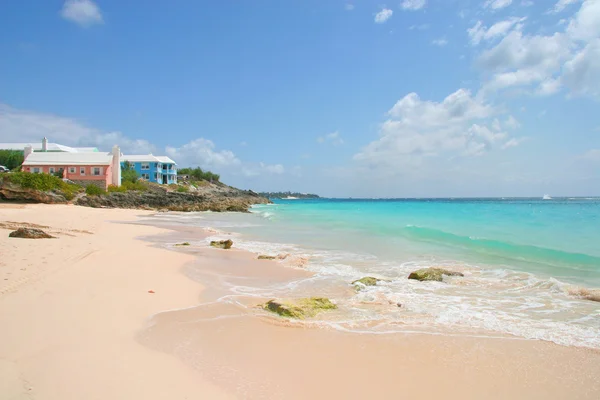 Bermuda strand, bermuda Stockafbeelding