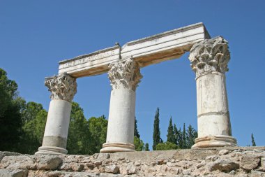 corinth, Yunanistan'ın antik kalıntıları