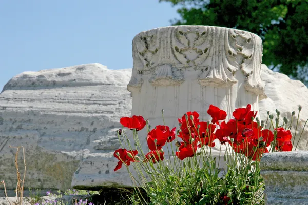 Ancient ruins of Corinth, Greece — Stock Photo, Image