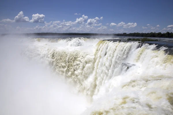 Garganta do Diabo, Iguaçu cai, Argentina — Fotografia de Stock