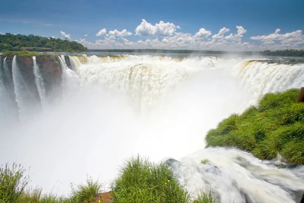 Garganta do Diabo, Iguaçu cai, Argentina, América do Sul — Fotografia de Stock