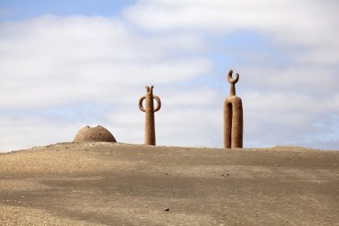 çöl presencias tutelares heykelleri, arica, chile