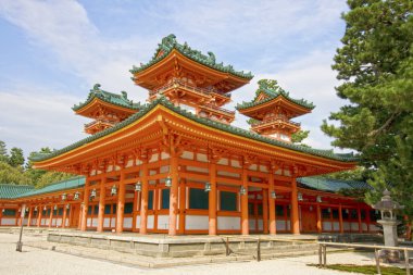 unesco eski Şinto shimogamo tapınak (olarak da bilinen shimogamo-jinja) kyoto, Japonya.