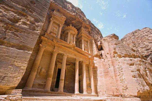 The Treasury (Al Khazneh), Petra, Jordan. — Stock Photo, Image