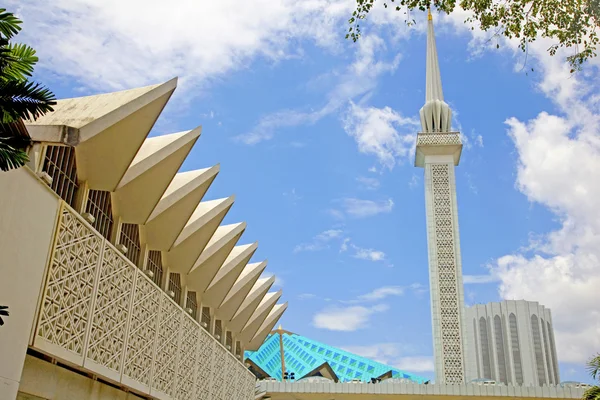 Nationella moskén i malaysia, kuala lumpur, malaysia, sydöstra Asien. — Stockfoto