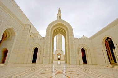 Sultan Qaboos Büyük Camii, Muscat, Umman.