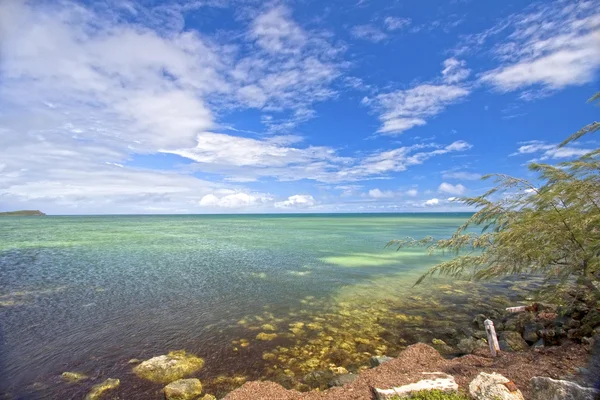 Affacciato sull'Oceano Pacifico meridionale da Noumea, Nuova Caledonia, Pacifico meridionale . — Foto Stock