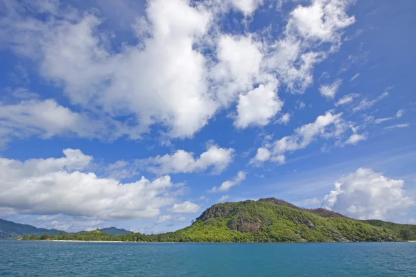 Landschaft der Seychellen. — Stockfoto