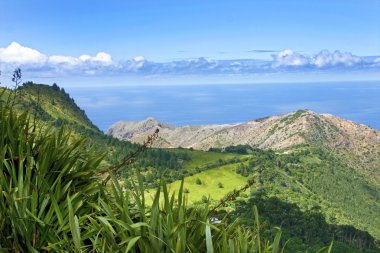 manzara, st helena Adası.