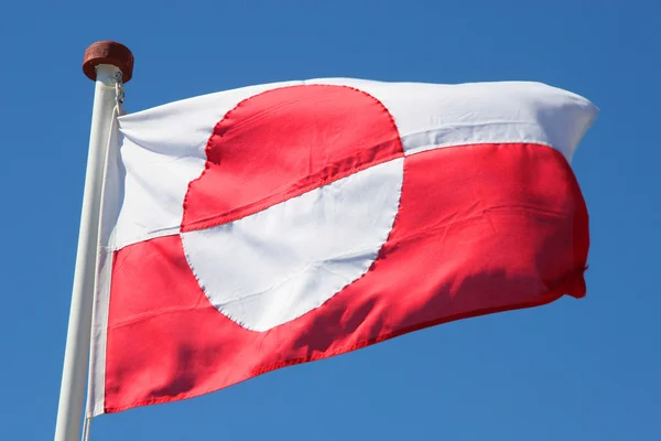 Bandera de Groenlandia —  Fotos de Stock