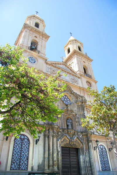 San Antonio church, situated in Plaza San Antonio, which is considered to be Cádiz's main square, Cadiz, Andalusia, Spain. — Stockfoto