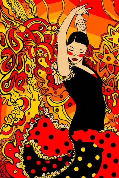 Flamenko Dansçısı.