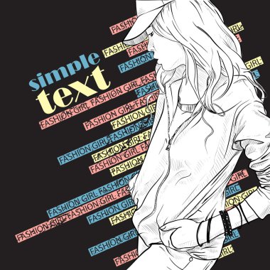 genç ve güzel kız