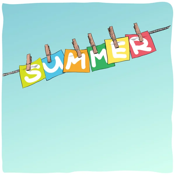 Verano — Vector de stock