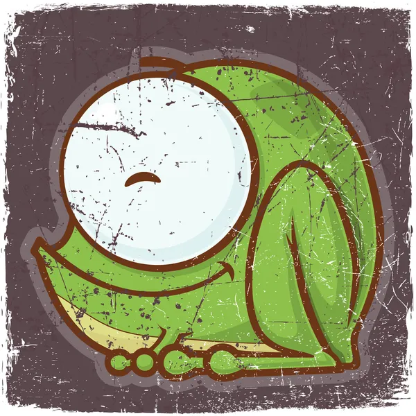 Illustration vectorielle du personnage de grenouille dessin animé mignon . — Image vectorielle