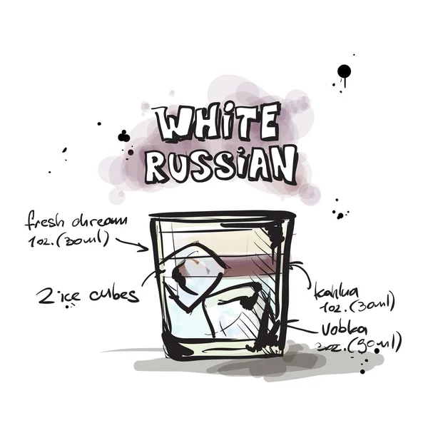 kokteyl Beyaz Rusça