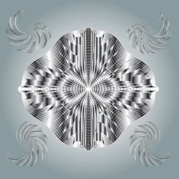 Arrière-plan, motif sans couture, abstrait gris — Image vectorielle