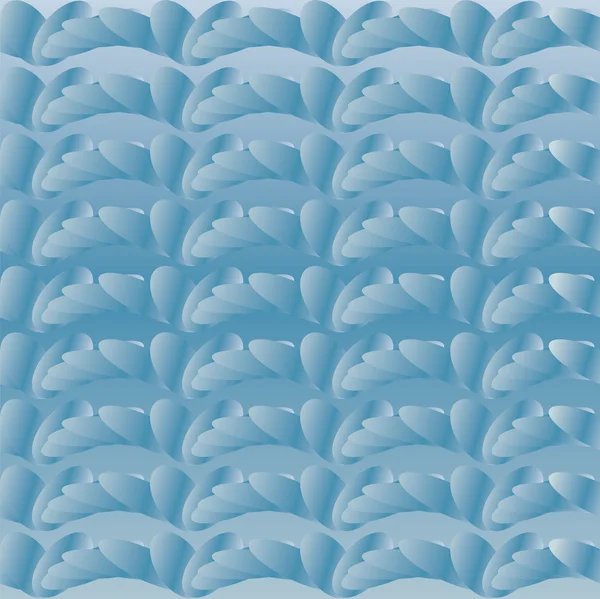 Le fond bleu, motif, sans couture — Image vectorielle