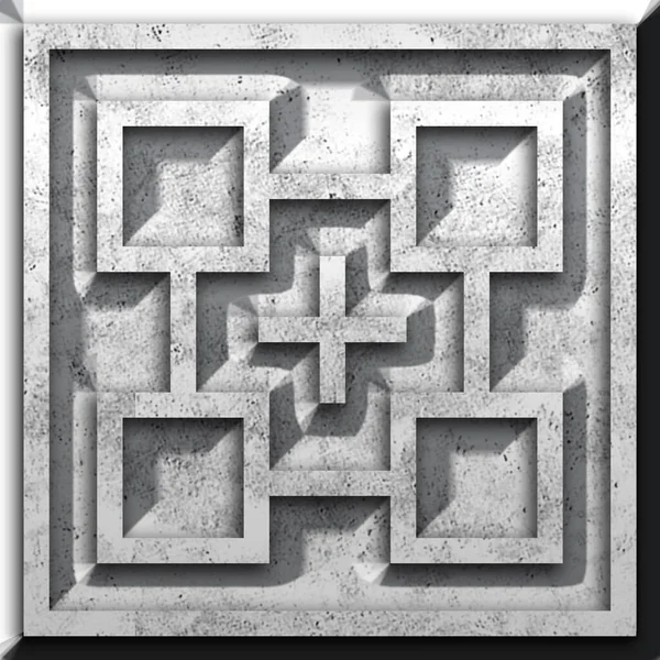 Imitation Stone Carving Plaster Stucco Molding Can Used Ceramic Tile — Stock Photo, Image