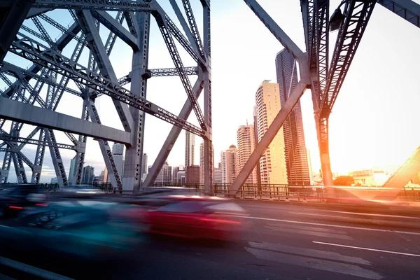 Brisbane city bridge — Stock Photo, Image
