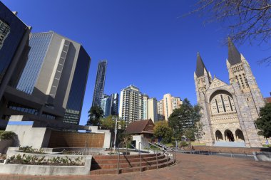 Brisbane'nın modern kentsel mimari