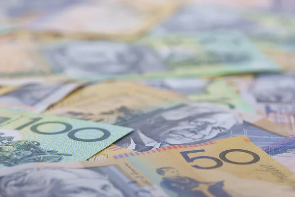 Primer plano de la moneda australiana — Foto de Stock