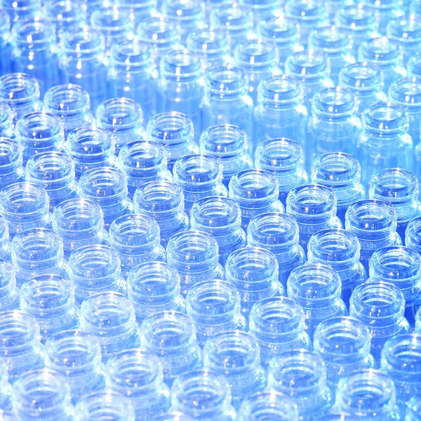 Medical bottles , or medical background of empty vials — Stock Photo, Image