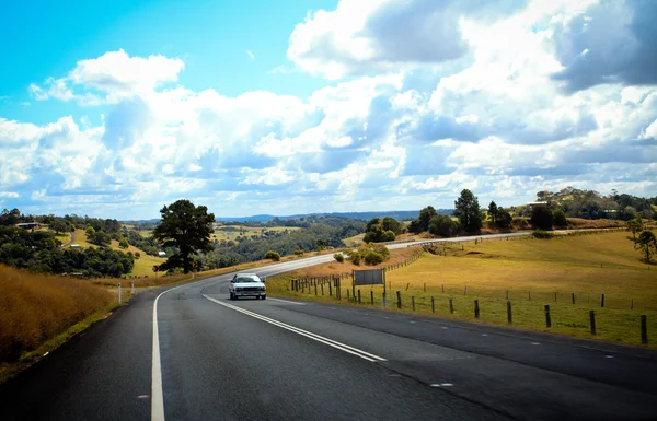 Australiska bergsväg — Stockfoto