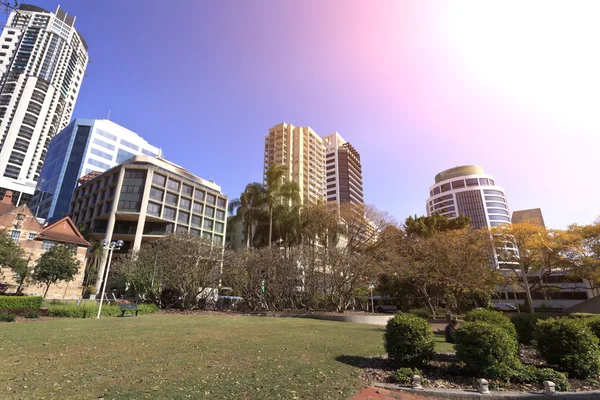 Brisbane's moderne stedelijke architectuur — Stockfoto