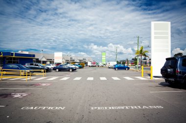 Açık hava otoparkı