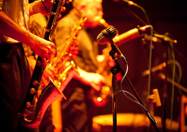 Escena jazz — Foto de Stock