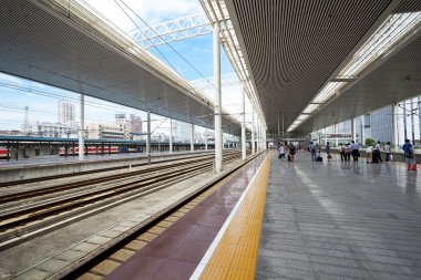 Modern tren istasyonu