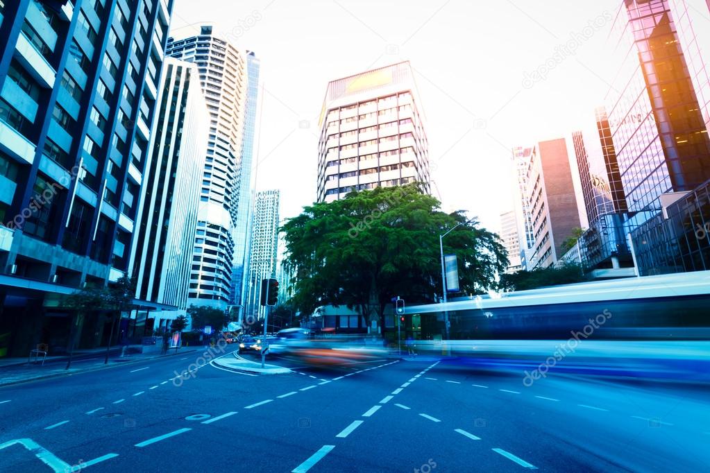 Brisbane city street