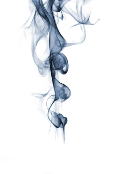 Color of smoke in the white background — Stock Photo, Image