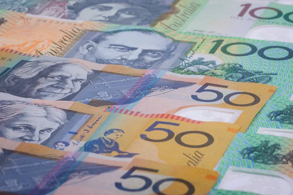 Billetes de Australia — Foto de Stock
