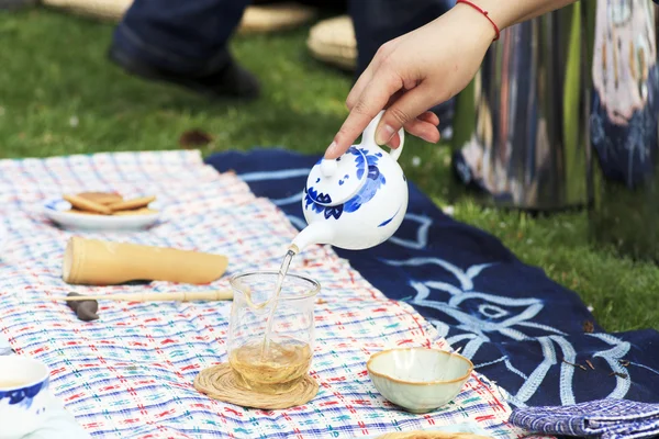 Japanese tea ceremony — Stock Photo, Image