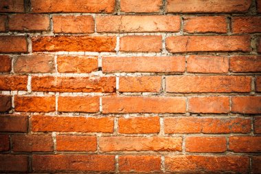 Kırmızı tuğla arkaplan