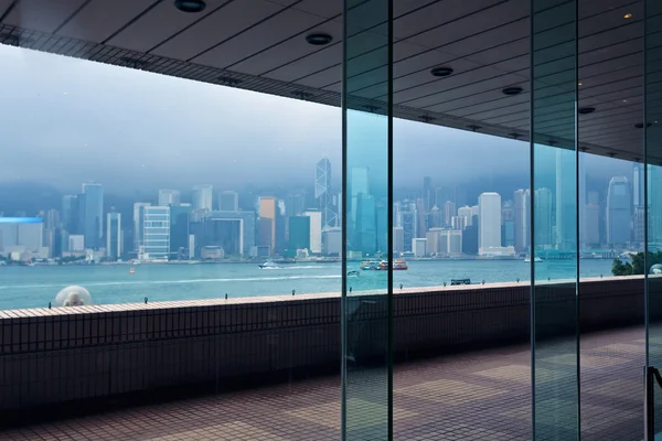 Χονγκ Κονγκ, πόλη κτίριο — Φωτογραφία Αρχείου