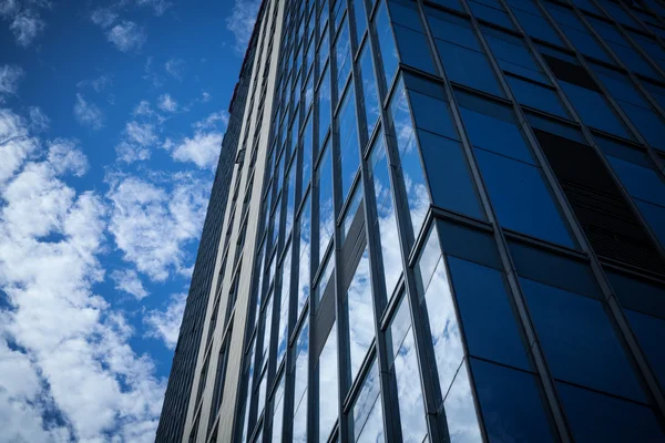 Modern byggnad glas vägg — Stockfoto