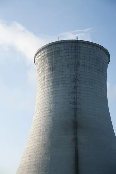 Luftverschmutzung durch Schornstein — Stockfoto