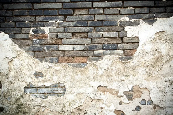 Mottled old brick wall — Stock Photo, Image