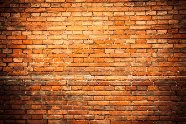 Dinding bata merah — Stok Foto