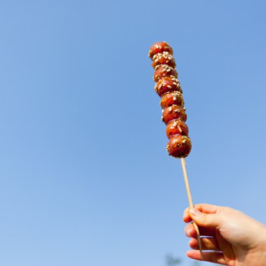 Pekin aperatifler şeker kaplı berry