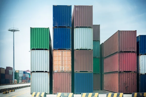 Container Yard — Stock Photo, Image