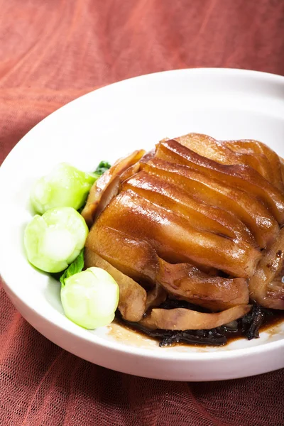 Chinese roast pork dish of soy sauce — Stock Photo, Image