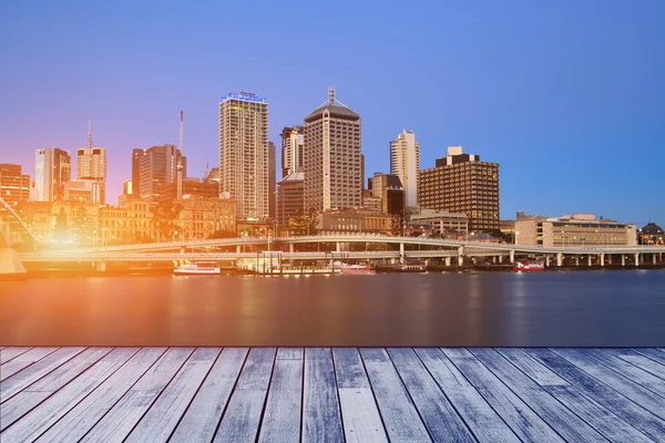 Ciudad de Brisbane — Foto de Stock