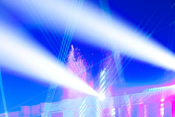 Stage lighting effects — Stock Photo, Image