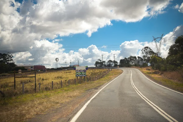 Autostrada di montagna australiana — Foto Stock