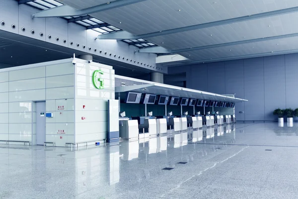 Airport Counter — Stock Photo, Image